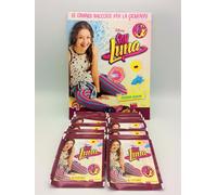 Album + 50 BUSTINE packets SOY LUNA DISNEY 2016 tuten DISPLAY figurine Panini