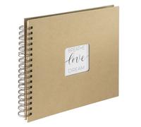 Album a spirale ""Craft"", 28 x 24 cm, 40 pagine in carta kraft