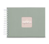 Album a spirale "Fine Art", 24 x 17 cm, 50 pagine bianche, salvia