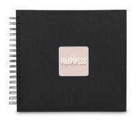 Album a spirale "Fine Art", 28 x 24 cm, 50 pagine nere, New Black
