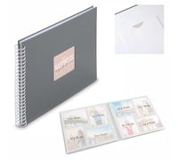 Hama Spiral-Album Fine Art 50 whitee Seiten New Black 00009832