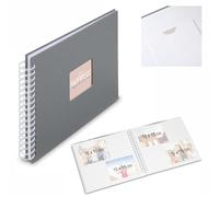 Album a spirale "Fine Art", 36 x 32 cm, 50 pagine nere, New Black