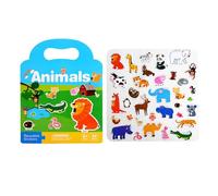 Album Adesivi Per Bambini | Giocattoli Di Apprendimento Precoce Facile Da Viaggio,Giocattoli Da Formazione Coordinamento Mano-Occhio