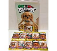 ALBUM ALLUCINAZIONE COSMICA BRAINROT SKIFIDOL+ 10 BUSTINE CARD- 2' SERIE