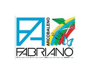Album Arcobaleno Fabriano - 24x33 cm - 140 g - 44312433 (Assortiti Conf. 10)