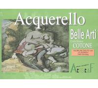 Album Artgraf Belle Arti Acquarello F.to 33x48 15 fogli 340 gr