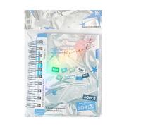 Album autoadesivo - Vari disegni, materiale impermeabile e durevole, conservazione compatta, espressione divertente, fai da te versatile per bottiglie d'acqua, quaderni, regali