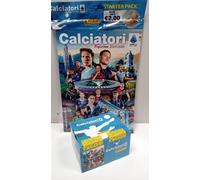 ALBUM CALCIATORI 2025-26 CON 2 BUSTINE+ SCATOLA BOX 100 BUSTINE FIGURINE PANINI