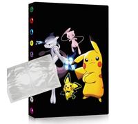 Album cartella da Collezione, Raccoglitore Carte, Album Libro per Cards Trainer, 30 Pagine e può Contenere 240 Carte（GAT6)