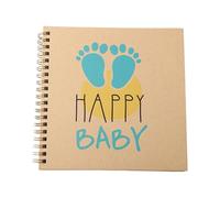 Album commemorativo per bambini con pagine sicure per conservare le esperienze dell'infanzia e suggerimenti di scrittura creativi, diario creativo con pagine fotografiche