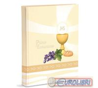 ALBUM COMUNIONE 23X30CM 30FG+VELINA CALICE-UVA