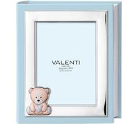 Album cornice di Valenti. Cornice con orsetto multicolor celeste Dimensioni: cm 20x25. La referenza è: 73580 2C.
