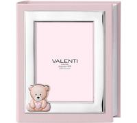 Album cornice di Valenti. Cornice con orsetto multicolor rosa Dimensioni: cm 20x25. La referenza è: 73580 2RA.