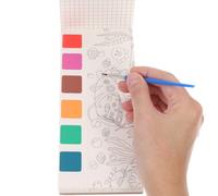 Album Da Colorare Con Acquerelli Libro Acqua Di Pittura Ad Per Bambini