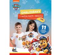 Album da colorare con immagini termoadesive PAW PATROL