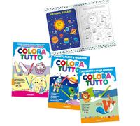 Album da colorare - spazio - 24 facciate - per bambina BLASETTI - conf. da 6 pz