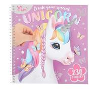 Album da colorare Ylvi modello Dress me up modello Create Your Special Unicorn