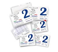 Album da Disegno Pigna 2 - 33x48 cm - Liscio - 110 g - 0220018GE (Bianco Conf. 1