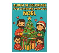 album de coloriage pour apprendre l'anglais : Noël
