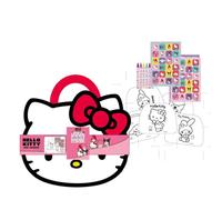 Hello Kitty - Album di attività colorato - Libro per bambini con adesivi, colori e pagine da colorare di Hello Kitty, ideale per le ragazze creative che amano dipingere, giocare e imparare