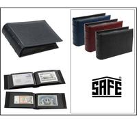 Album Di Banconote Blu Con 50 Copertine 195X130Mm SAFE 4139 Per 100 Banconote