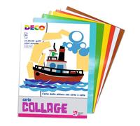 Album di carta rasata CWR 35x50 cm colori assortiti 24 fogli 714/24 - conf. 5 pz