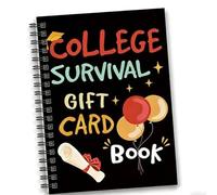 Album di carte di sopravvivenza universitario: premuroso laurea e compleanno Keepsake! (stile C)