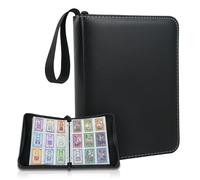 Album di carte per 900 carte, 50 pagine, in pelle PU, portatile, album per bambini, carte da collezione, album da collezione, raccoglitore, regalo per ragazzi e ragazze