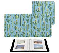 Album di famiglia per foto, album fotografici per foto di tutte le dimensioni, cactus, molte illusioni, pagine autoadesive hawaiane, 10 x 15 cm, 12 x 17 cm, 15 x 20 cm