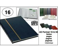 Album Di Francobolli A5 Blu Con 16 Pagine Bianche Safe 131 4