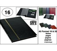 Album Di Francobolli A5 Nero Con 16 Pagine Nere Safe 141 5