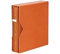 Album di monete Tortora 4 anelli universale con cajetin Marron