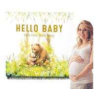 Album di raccolta per bambini, libro souvenir, primo libro di record per bambini di 5 anni | Scrapbook per registrare tutti gli eventi dalla nascita fino all'età di 5 anni