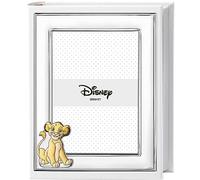 Disney - Il Re Leone Album Fotografico - Cover in Ecopelle Bianca con Foto Copertina cm 13 x 18