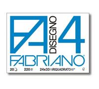 Album disegno Fabriano 4 Riquadrato 24x33 cm