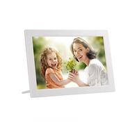 Album Elettronico Con Cornice Digitale Ad Alta Definizione Supporto Fotografico Lettore Di Film Musicali Condividi facile(White)