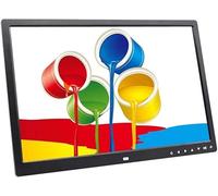 Album Elettronico Digitale con Pulsante A Sfioramento da 17 Pollici Hdmi HD 1080p Display A Parete Macchina per pubblicità Video Supporto USB E Scheda SD, White,Black, Black