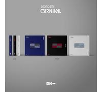 Album ENHYPEN [BORDER:CARNIVAL] CD CASUALE + libro + testo + scheda 2p + lent...