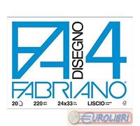 ALBUM FA4 24X33 LISCIO 20FG 220GR 10PZ