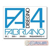 ALBUM FA4 24X33 SQUADRATO 20FG 220GR 10PZ
