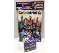 ALBUM FIGURINE CALCIATRICI 2025-26 +SCATOLA BOX 36 BUSTINE-PANINI