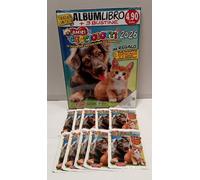 ALBUM FIGURINE CON 3 BUSTINE AMICI CUCCIOLOTTI 2026 + 10 BUSTINE