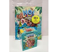 ALBUM FIGURINE NOI ANIMALI + SCATOLA BOX 50 BUSTINE PANINI -RAPIDA CONSEGNA