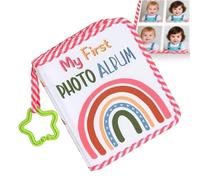 Album Foto Bambino,Libro Dei Ricordi Per L'Infanzia - Con Gancio A Stella Stampa Album Per Bambini Piccoli Per Compleanno Vacanza Scuola Famiglia Nuovi Genitori Festa Della Mamma