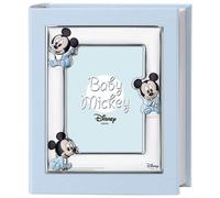 Album Foto Disney Topolino Baby Bambino Azzurro Mickey Mouse D549 3C