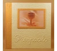 ALBUM FOTO FOTOGRAFICO FOTOGRAFIE PHOTO PRIMA COMUNIONE NOME CALICE ARTIGIANALE