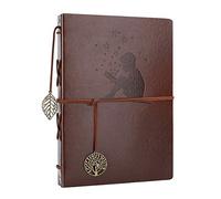 Album Fotografico 60 Pagine Nere, Vintage Pelle Bebè Scrapbook Album Foto Fai da Te Guest Book Matrimonio, Famiglia Bimba Amicizia San Valentino Anniversario Natale Regalo Mamma Donna Uomo, Ragazzo