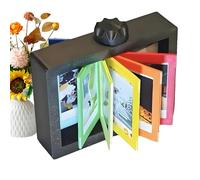 Album fotografico a 360 gradi - Cornice fotografica interattiva Cutter a mano | Display da tavolo per 12 biglietti - idee regalo uniche perfette per compleanni, compleanni e ricordi di
