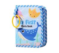 Album fotografico Baby - Soft Memories Album per il primo anno - Albuum fotografico primo anno di Baby | Tessuto a specchio per conservare i ricordi di compleanno di famiglia e la rivelazione di ge