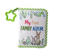 Album fotografico "Baby's First" in tessuto morbido, 4 × 6, per ricordi di famiglia, con il "Baby's My Firsts"